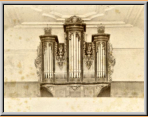 Orgel 1891, Friedrich Goll, Luzern, im Gehäuse von Bossart 1759, mechanisch, Kegelladen, 2P/25 
