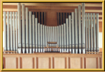 Bild: Arthur Fricker, Wittnau; Orgel 1943, Cäcilia(A. Frey) AG, Luzern, 2 Man., elektromech. Trakturen