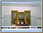 Ancien orgue de tribune Tschanun 1936, transformé par Ziegler en 1972 (II/8+1 transmission)