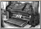 Console de l’orgue Goll de 1917, encore au Locle