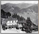 Bahnrestaurant Schatzalp um 1910