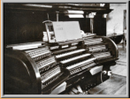 freistehender Spieltisch, Goll-Orgel 1923