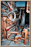 Originale Pneumatik im Unterbau (Bild 1980: Dr. François Comment, Burgdorf)