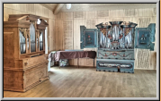 links: Orgel Grob, rechts: Orgel Ammnann