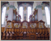 Evangelienorgel (links, einmanualig)