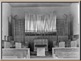 Orgel 1930 mit Freipfeifenprospekt