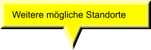 Weitere mögliche Standorte