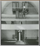 Orgel Willisau AG, 1932 (II/11, mit Rückpositiv). Aufnahme um 1945.