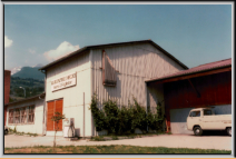 Ateliers de la Manufacture d'orgues Füglister à Grimisuat, en 1980 (Photo: Dr. Thomas Hugentobler, Trimmis)