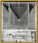 Orgel und Spieltisch 1963
