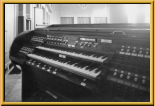 Spieltisch der Orgel 1924, pneumatisch, Taschenladen, 2P/16, Kuhn, Männedorf