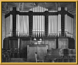 Orgel von 1922 - 1987, pneumatisch, Taschenladen, 2P/17, Carl Theodor Kuhn, Männedorf.